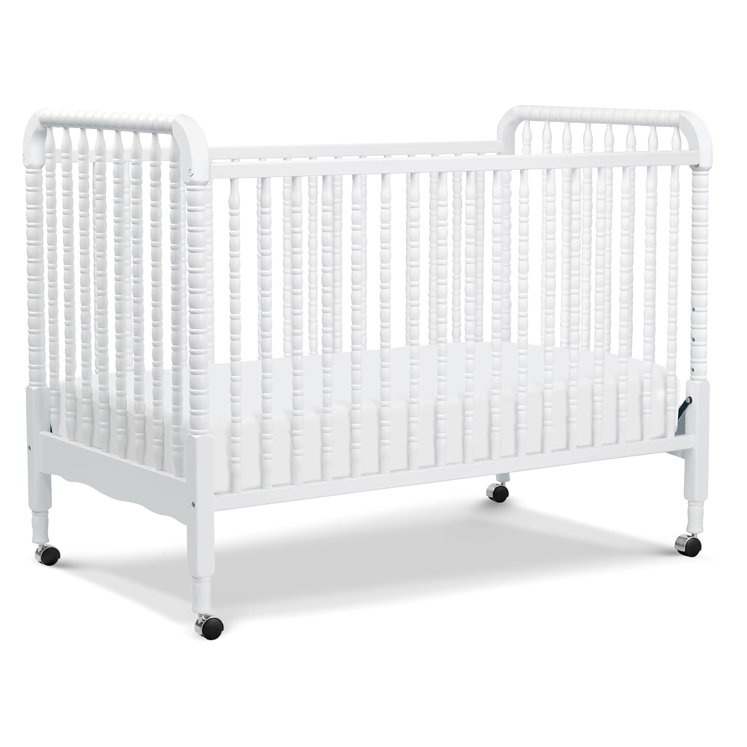DaVinci Jenny Lind 3-in-1 Convertible Portable Crib (White)