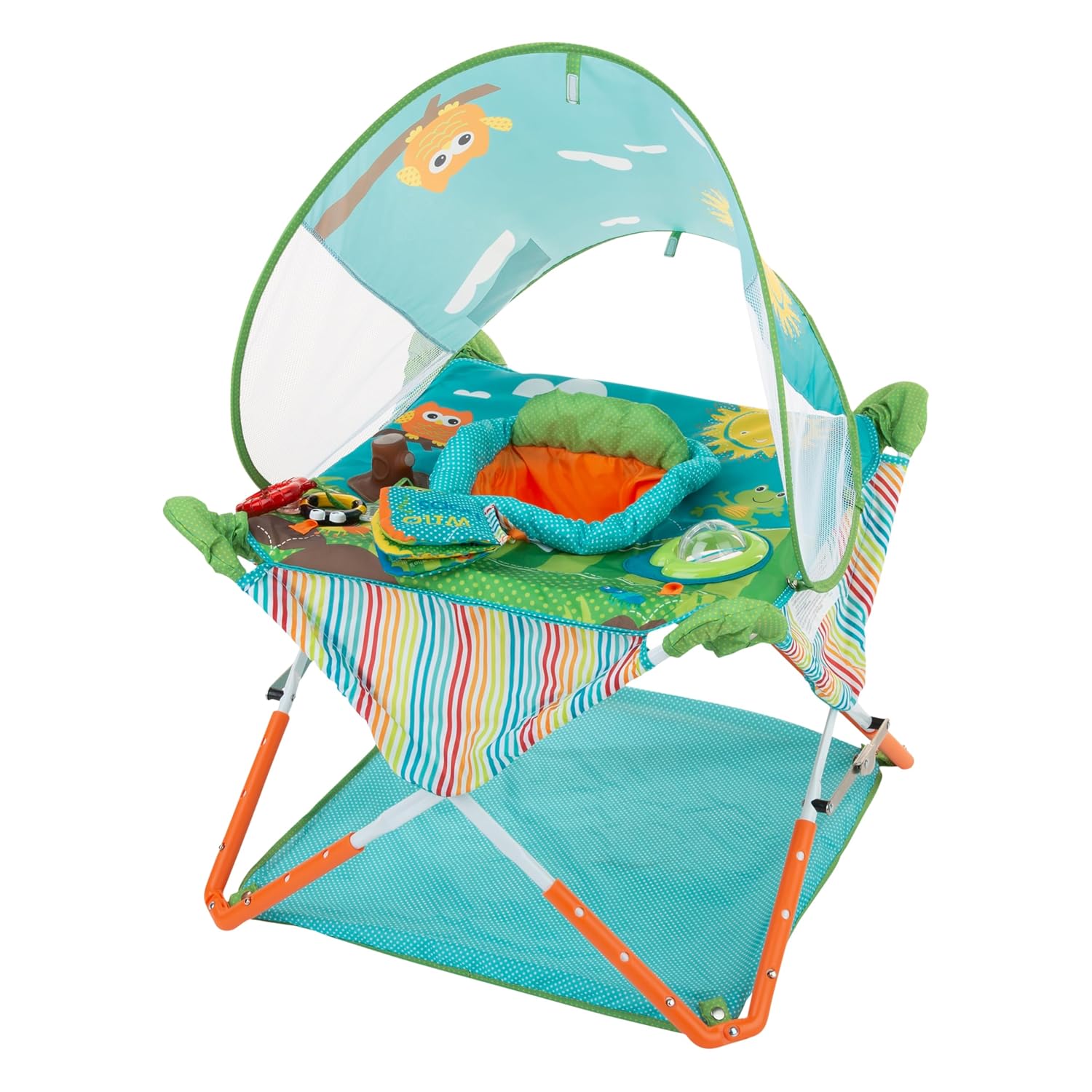 Bright Starts Pop 'N Jump SE Portable Baby Activity Center (Sweets)