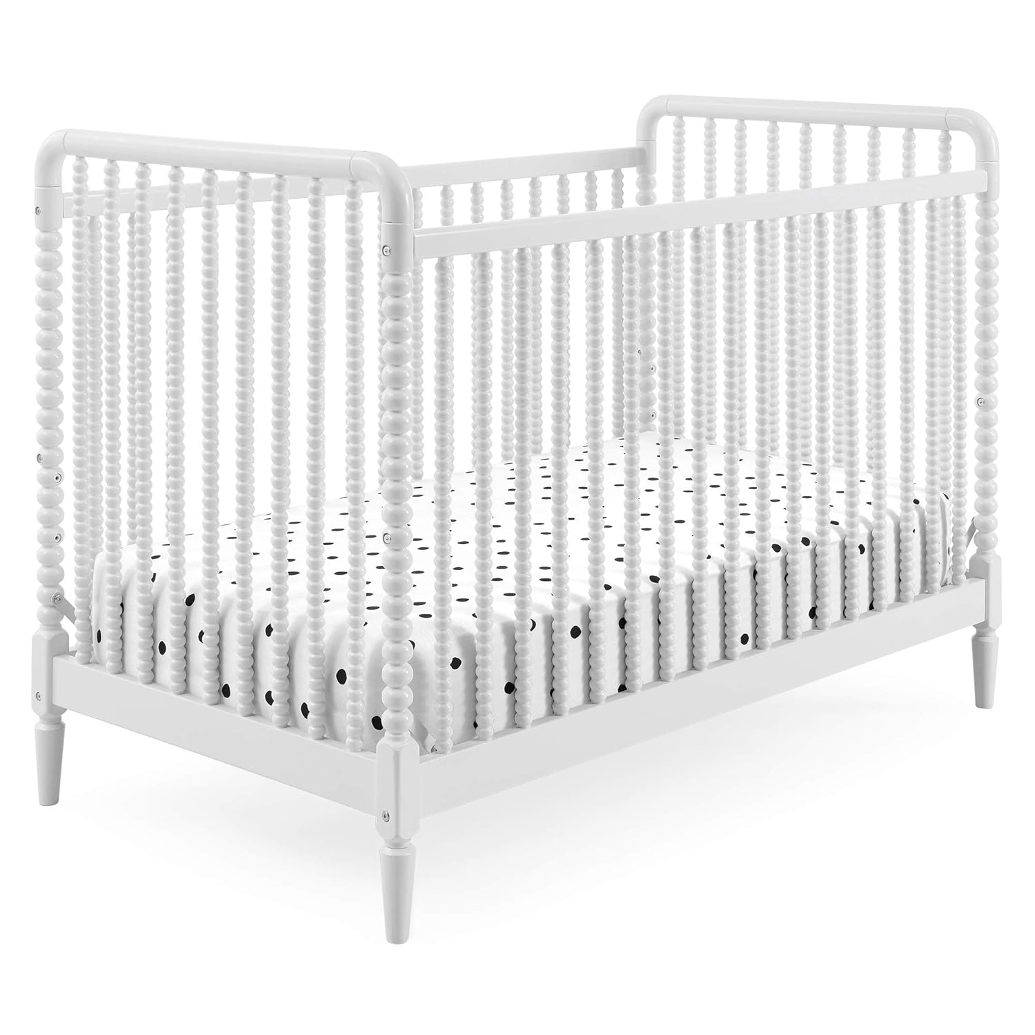 Delta Children Saint 4-in-1 Convertible Wooden Crib (Bianca White)